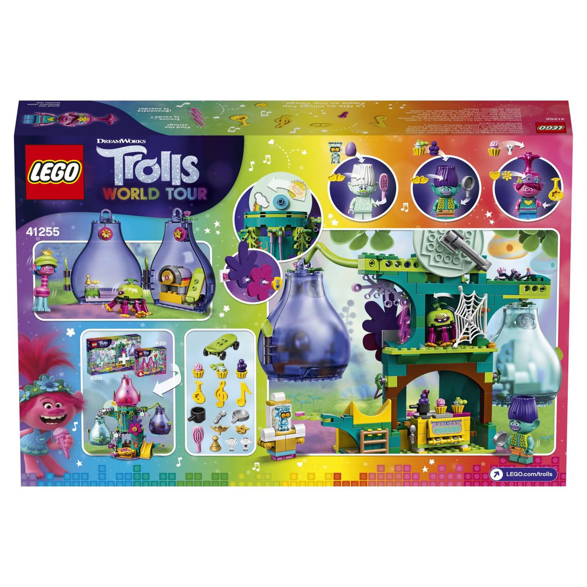 LEGO Trolls 41255- La Fête au Village Pop