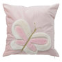 Voir la diapositive 1 : Atmosphera Kids Coussin Enfant Déco  Papillon  39x39cm Rose