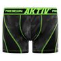 Voir la diapositive 4 : FREEGUN Lot de 4 Boxers homme Aktiv Sport surpiqûres colorées