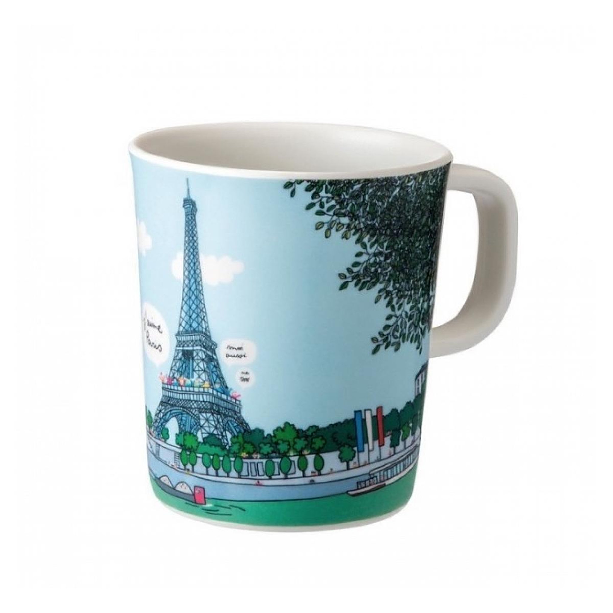 Petit Jour Mug en melamine Paris Tour Eiffel