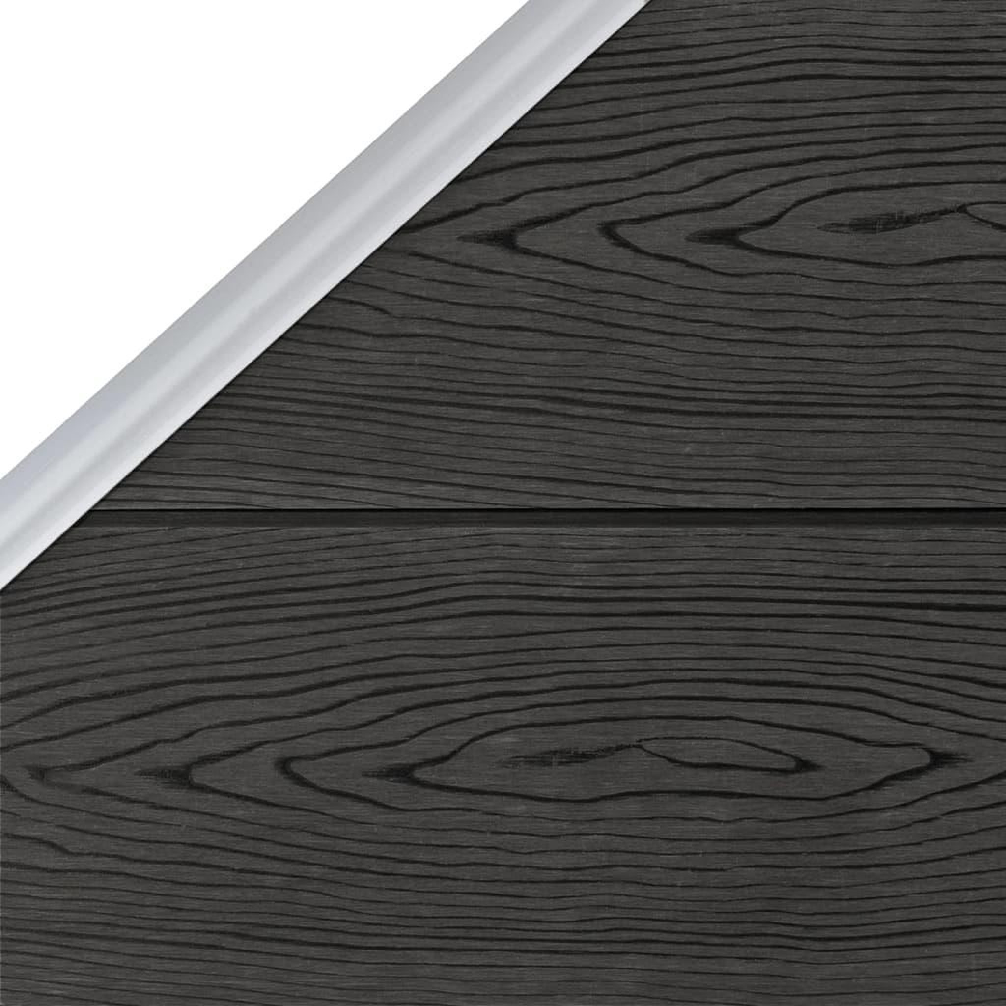 Voir la diapositive 4 : VIDAXL Panneau de cloture WPC 95x(105-180) cm Gris