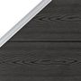 Voir la diapositive 4 : VIDAXL Panneau de cloture WPC 95x(105-180) cm Gris