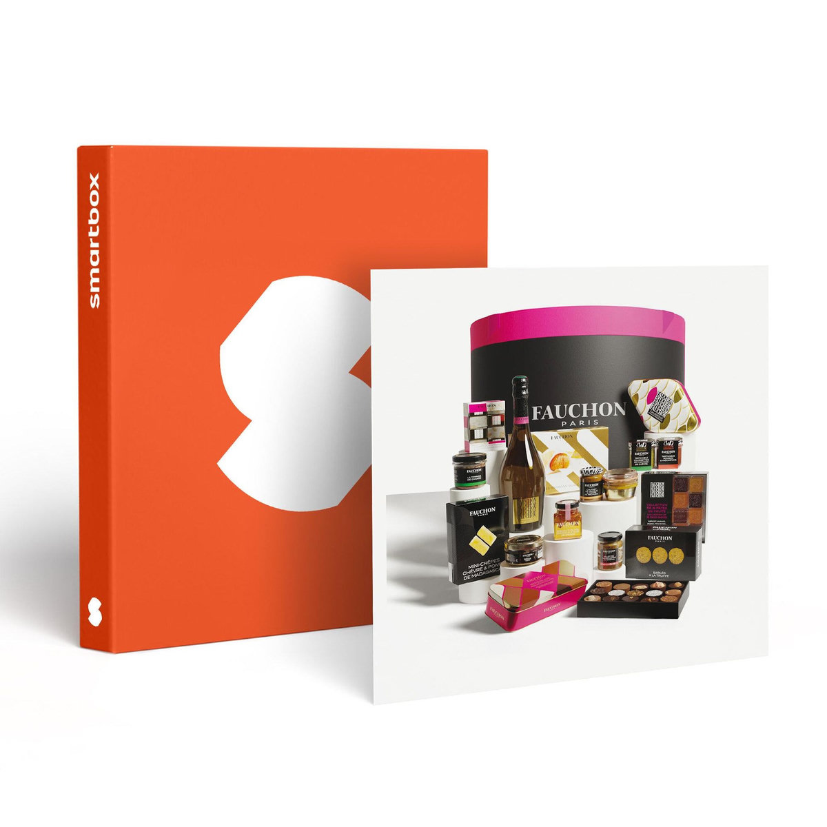 Smartbox Boîte Chapeau Chic Fauchon : produits gourmets salés et sucrés livrés à domicile - Coffret Cadeau Gastronomie