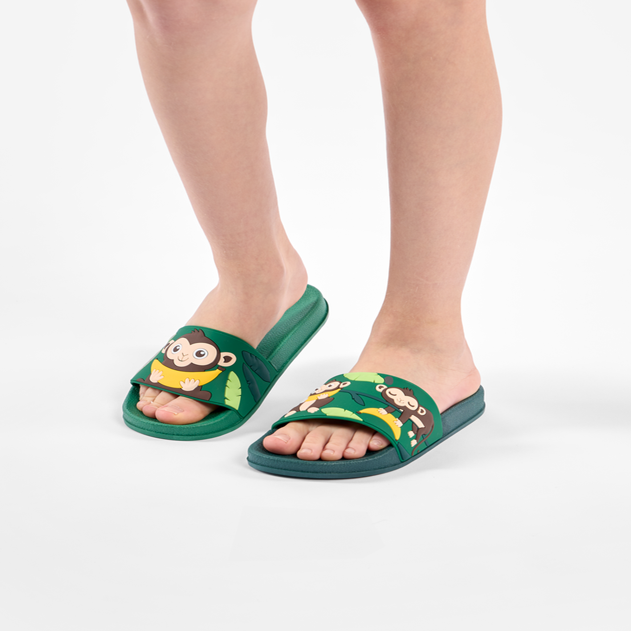 Voir la diapositive 2 : DEDOLES Claquettes enfants singe dans la jungle