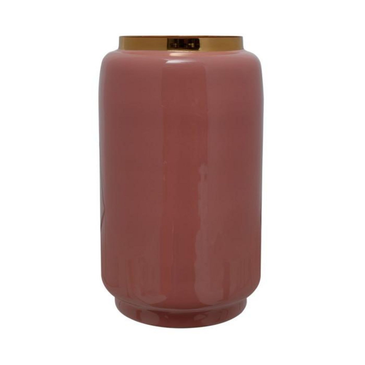 Paris Prix Vase Rond Design  Veronika  24cm Rose & Or