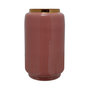 Voir la diapositive 1 : Paris Prix Vase Rond Design  Veronika  24cm Rose & Or