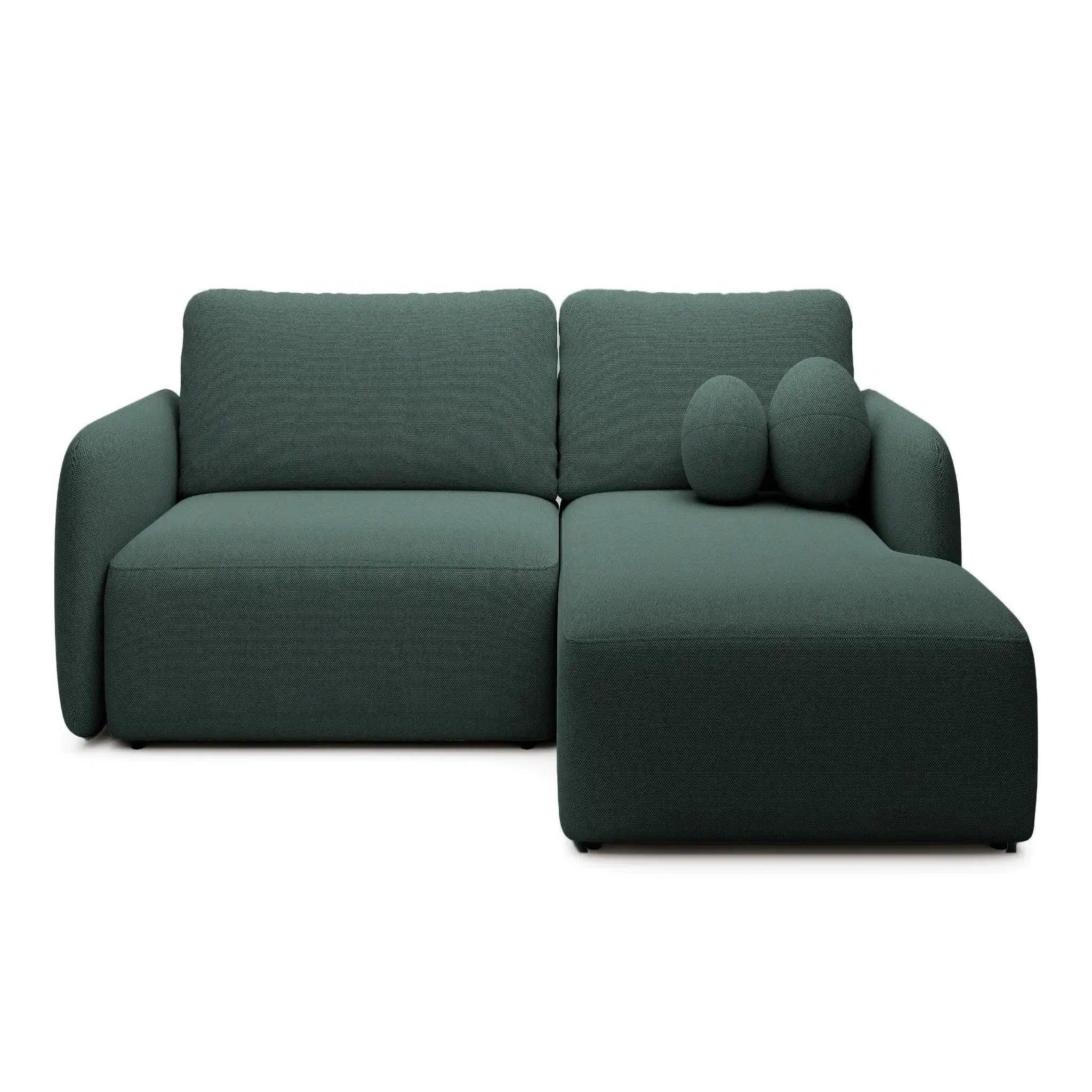 Voir la diapositive 1 : CASANOVA PARIS Gigi - canapé d'angle convertible tissu bouclette