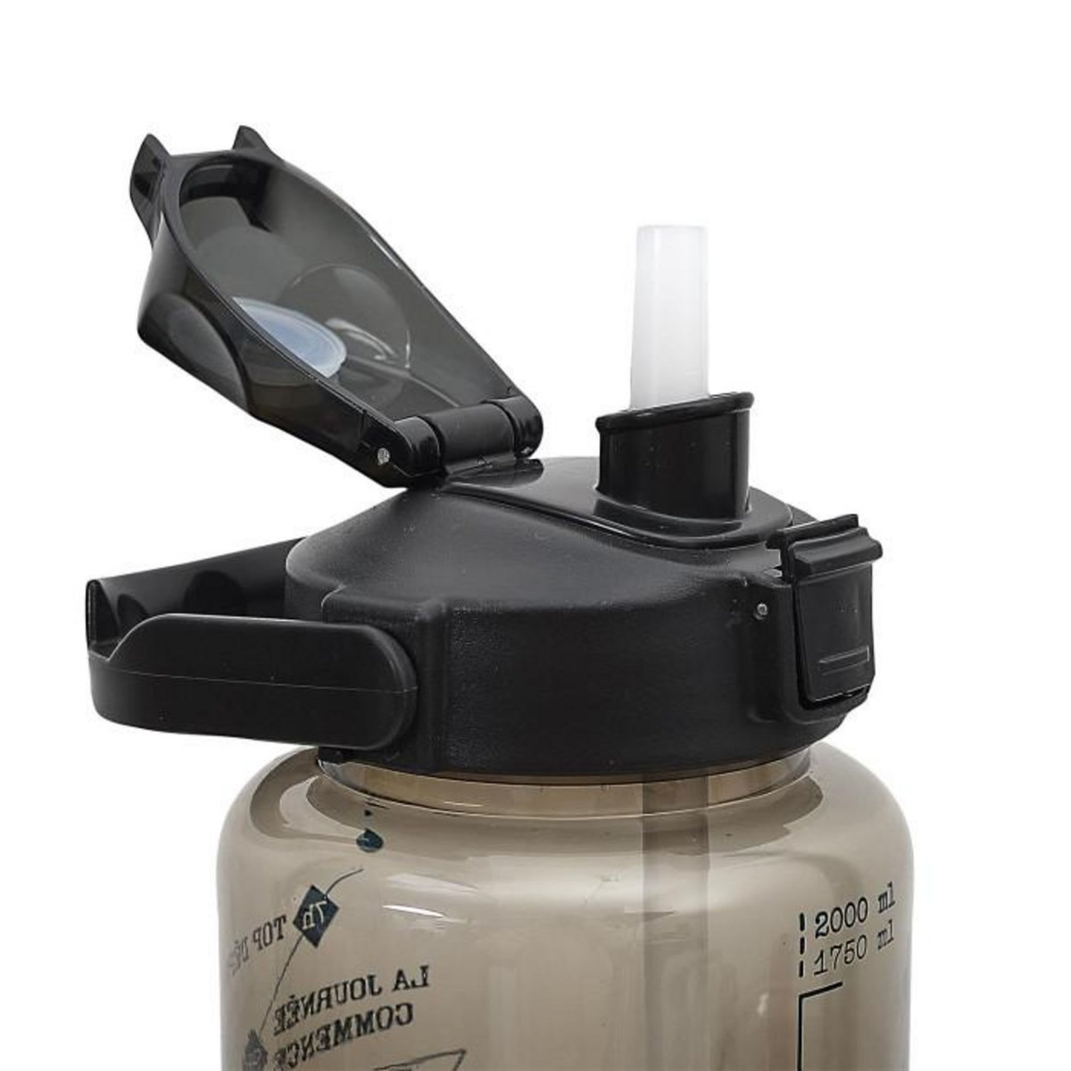 Paris Prix Gourde Bouteille  Motivation  2L Transparent