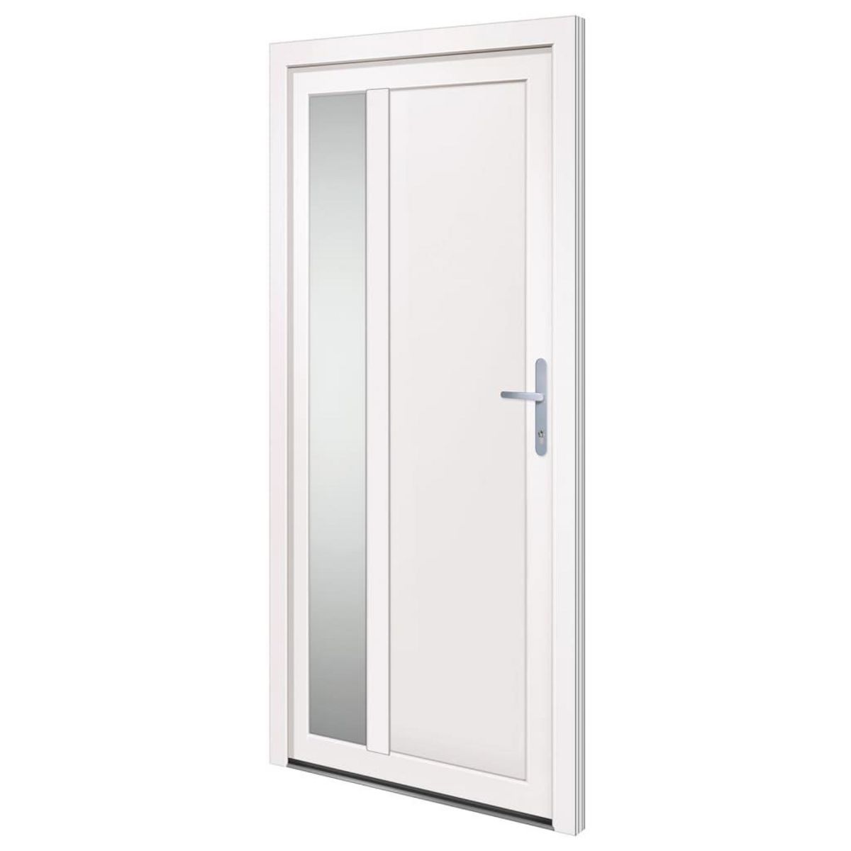 VIDAXL Porte d'entree Blanc 98x200 cm PVC