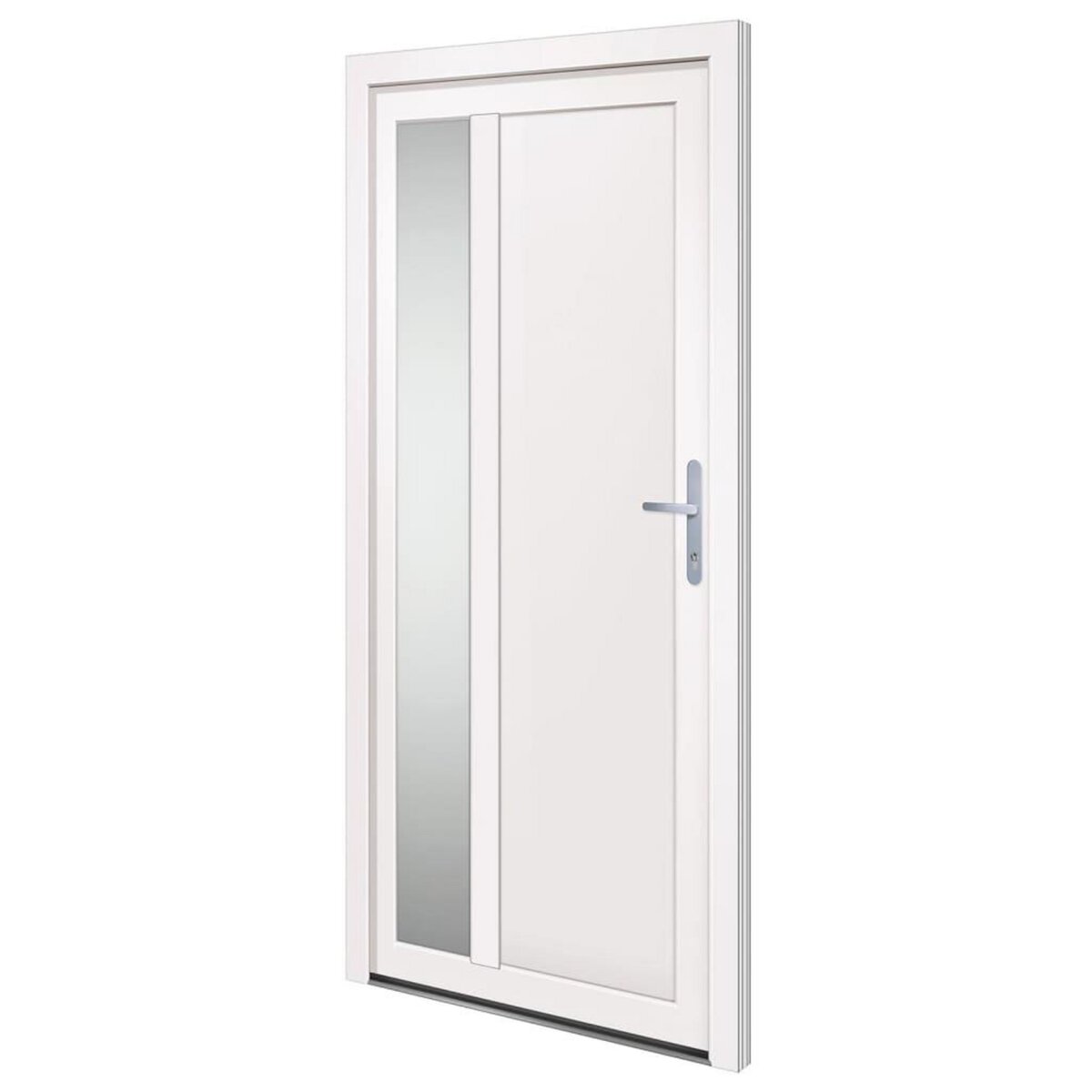 VIDAXL Porte d'entree Blanc 98x200 cm PVC