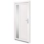 Voir la diapositive 2 : VIDAXL Porte d'entree Blanc 98x200 cm PVC