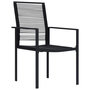 Voir la diapositive 2 : VIDAXL Chaises de jardin lot de 2 Rotin PVC Noir