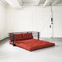 Voir la diapositive 4 : KARUP DESIGN Canapé banquette futon structure noire matelas futon FUNK SOFA