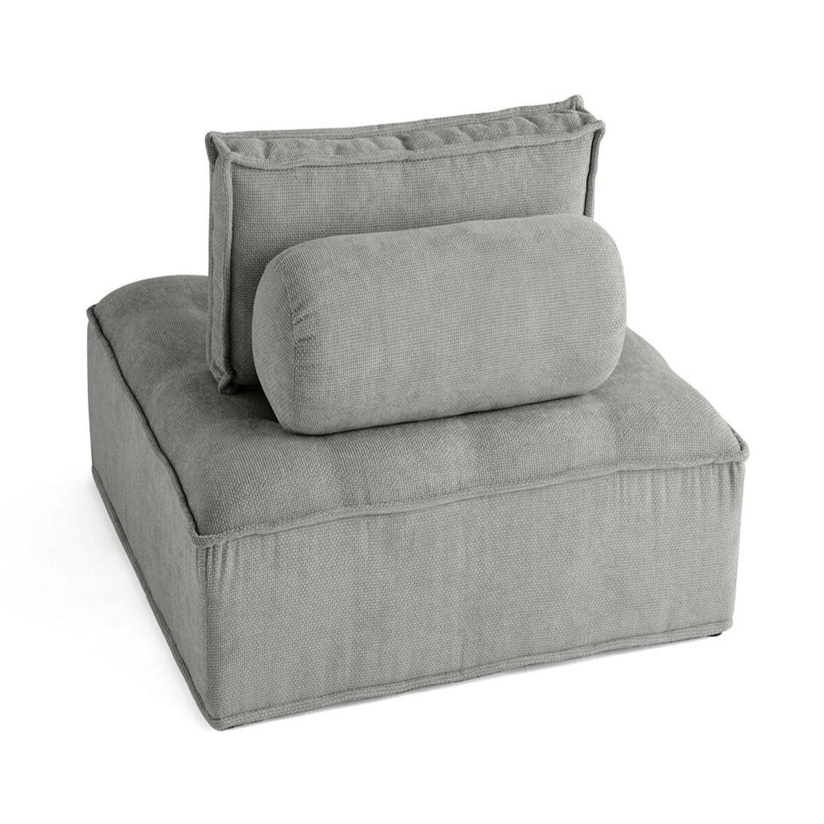 LISA DESIGN Marisol - module d'assise - velours texturé