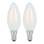 XAVAX Ampoule LED E14 4W CLAS x2