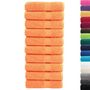 Voir la diapositive 2 : VIDAXL Serviettes de douche de qualité supérieure SOLUND 10 pcs orange