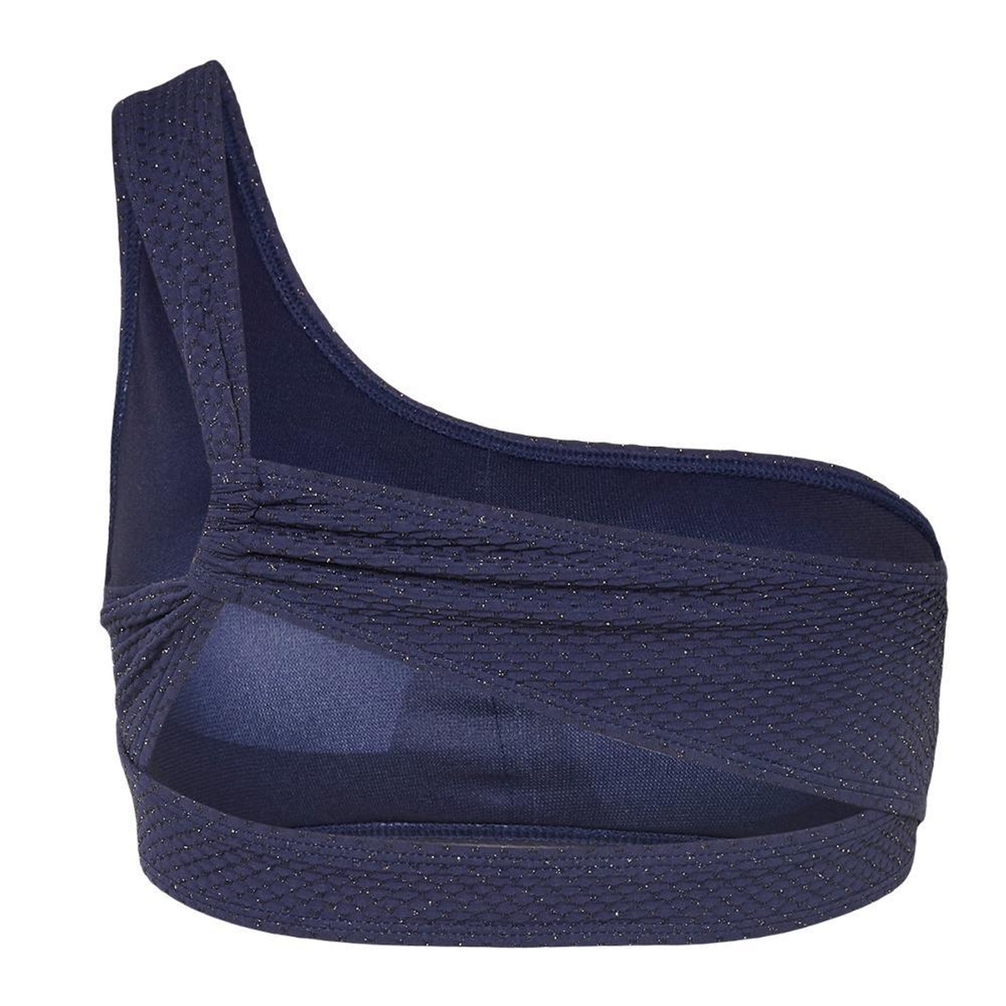 Voir la diapositive 2 : Pieces Haut de bain Marine Femme Pieces Drape Lurex