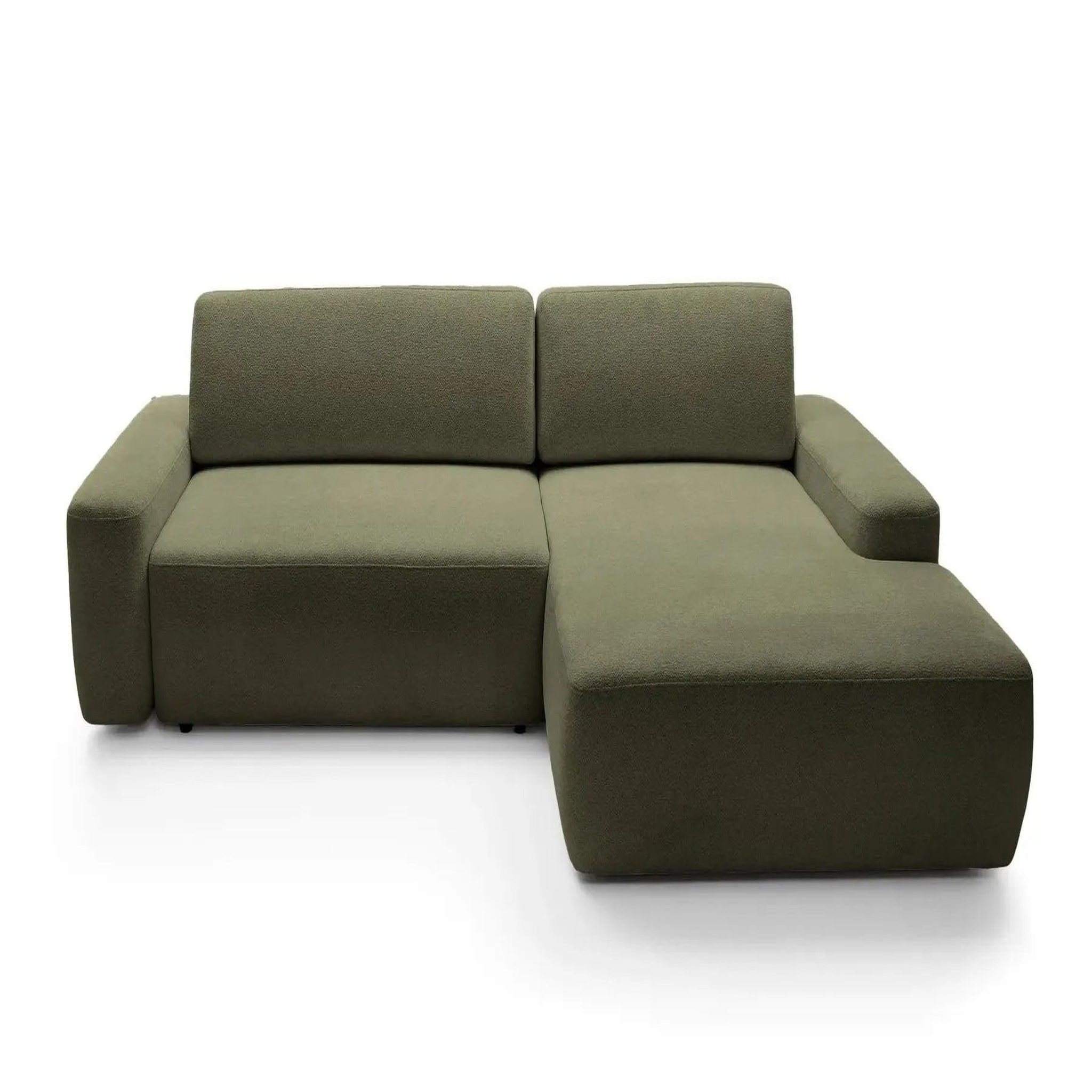 Voir la diapositive 1 : CASANOVA PARIS Ivy - canapé d'angle convertible tissu chiné