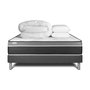 Voir la diapositive 2 : VITALIT Pack prêt à dormir VITAL CARE 180 x 200 cm sommier Kit gris