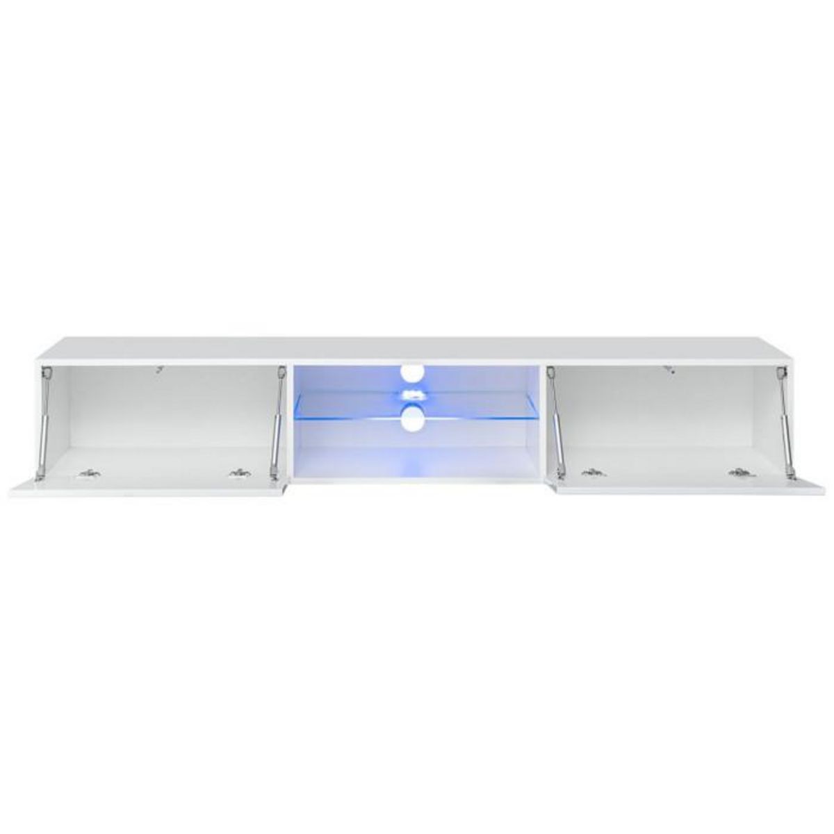 Paris Prix Meuble TV LED Design  Switch III  180cm Blanc