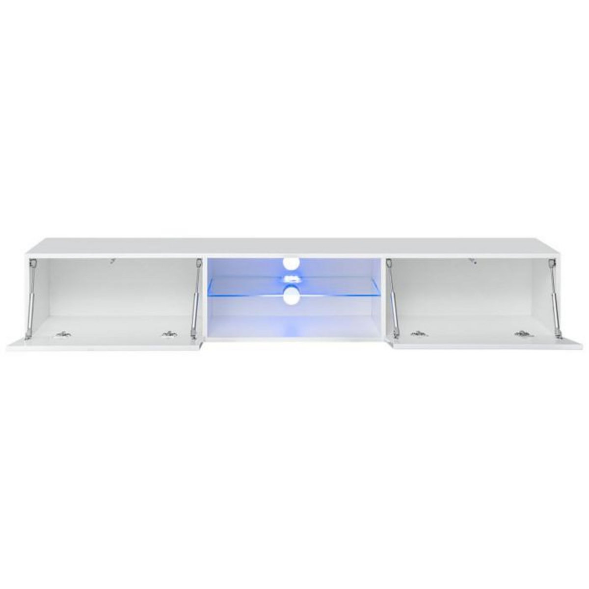 Paris Prix Meuble TV LED Design  Switch III  180cm Blanc