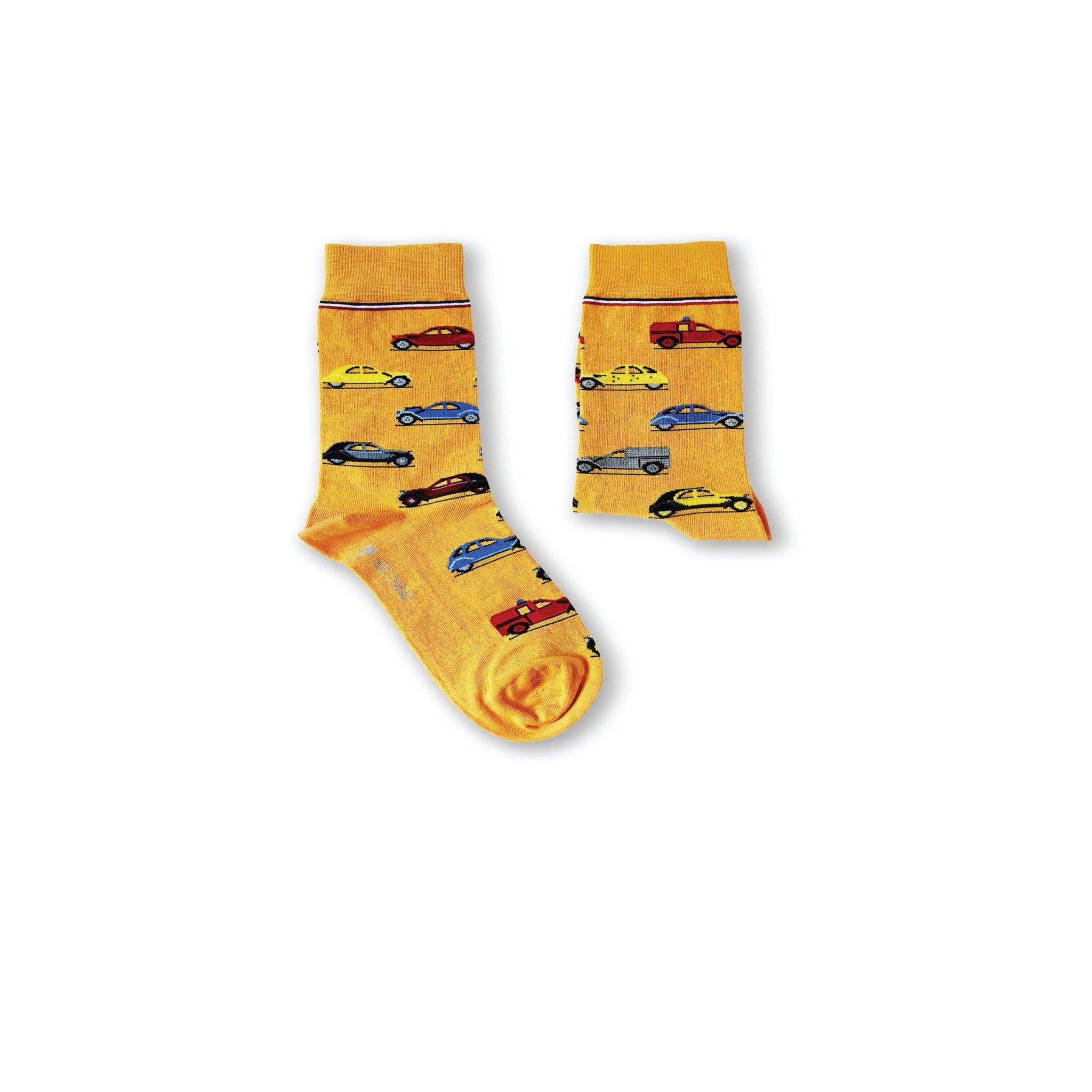 Voir la diapositive 6 : SOCK AFFAIRS Chaussettes 2cv citroën