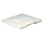 GIRPI Tampon pour regard descente eaux pluviales Ø 80 ou Ø 100 - gris