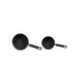 Voir la diapositive 3 : LIVOO Set 2 casseroles aluminium 18 / 20 cm - MEP154R