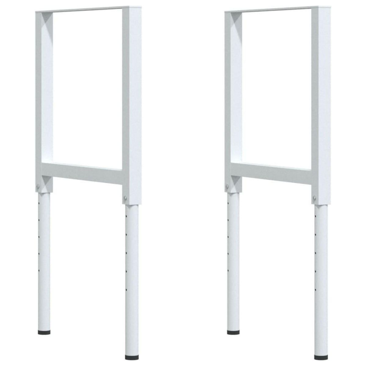 VIDAXL Etabli marron fonce bois de chene massif rectangulaire