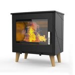 Supra Poêle à bois STINA 7,3KW en fonte - étanche - eco design