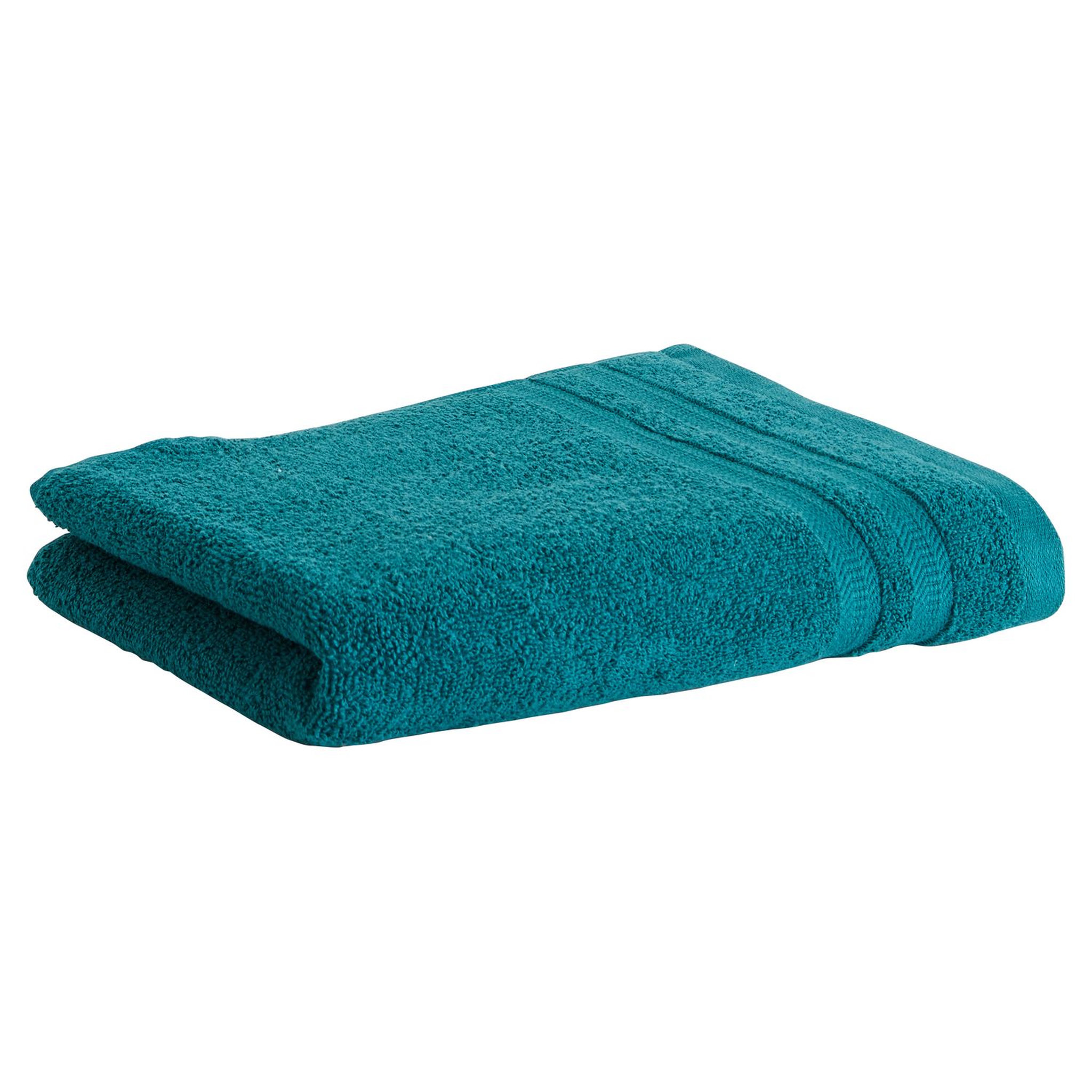 Voir la diapositive 1 : ACTUEL Maxi drap de bain uni en coton 450 g/m²