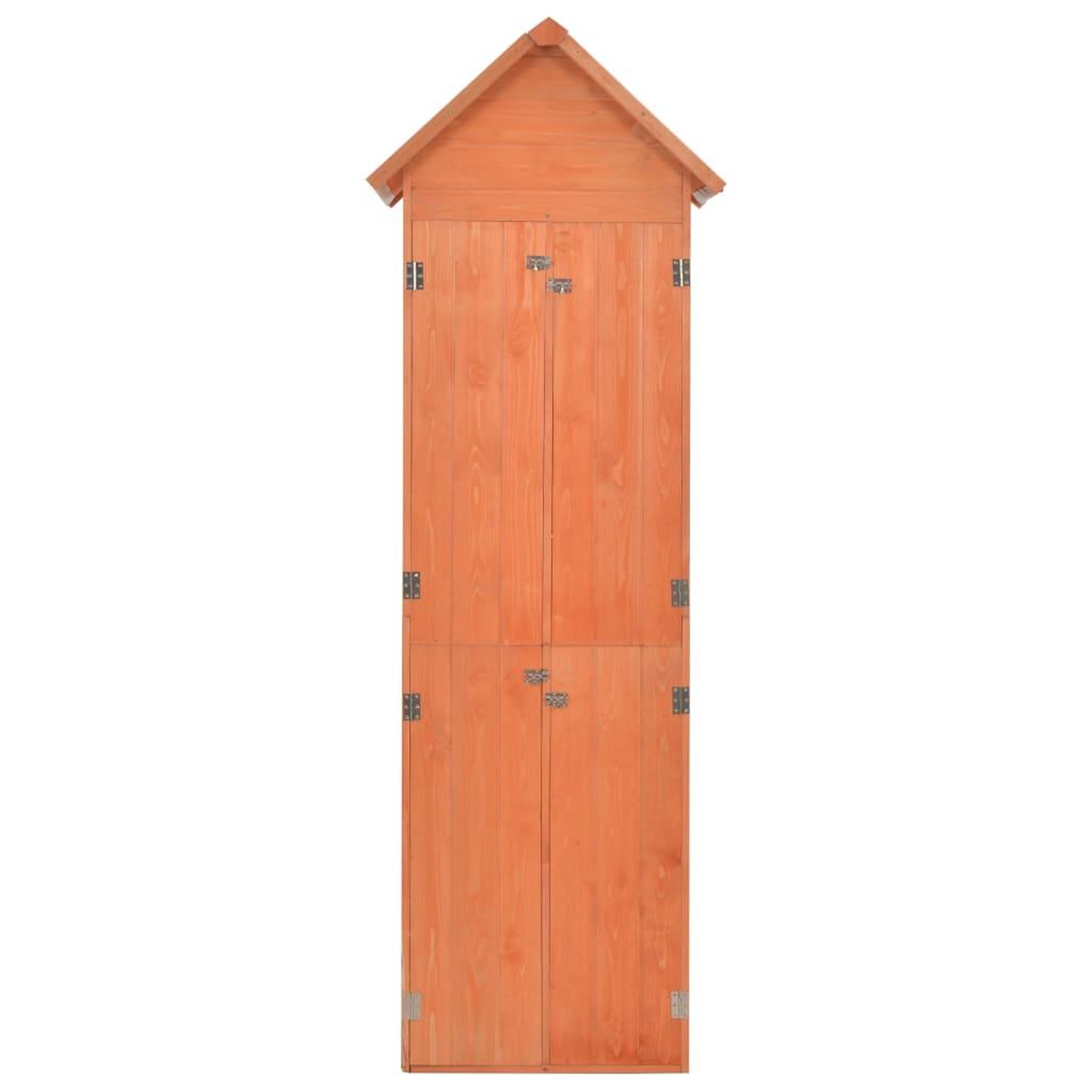 Voir la diapositive 4 : VIDAXL Abri de jardin 71 x 60 x 213 cm Bois