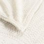 Voir la diapositive 2 : Paris Prix Plaid Uni en Flanelle  Nelia  125x150cm Naturel