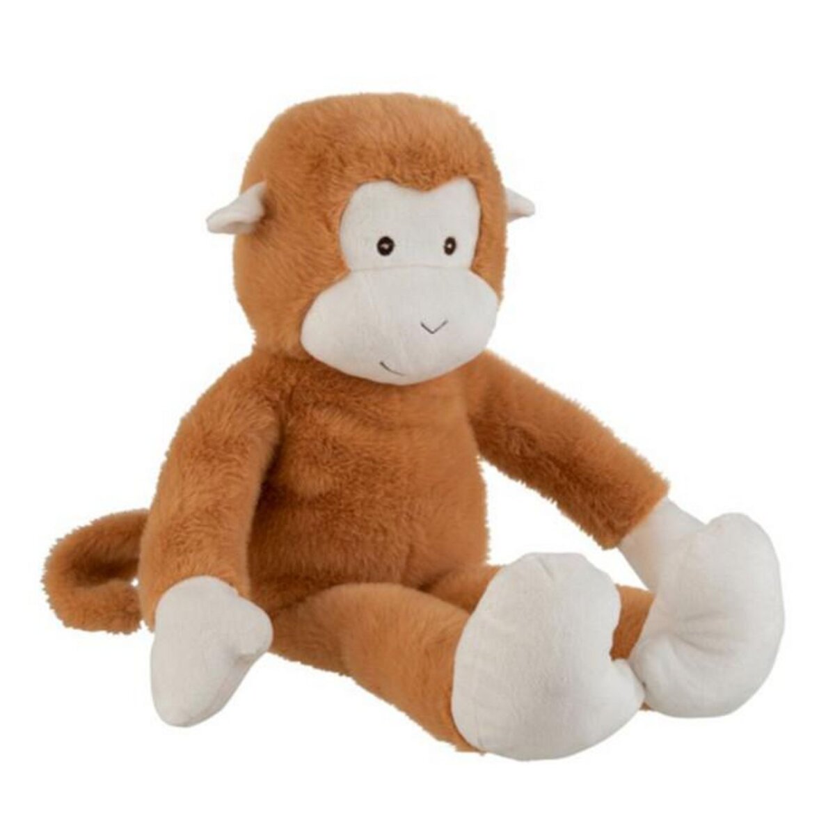Paris Prix Peluche Enfant  Singe  60cm Marron