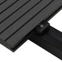 Voir la diapositive 5 : VIDAXL Panneaux de terrasse solides et accessoires WPC 15 m^2 4 m Noir