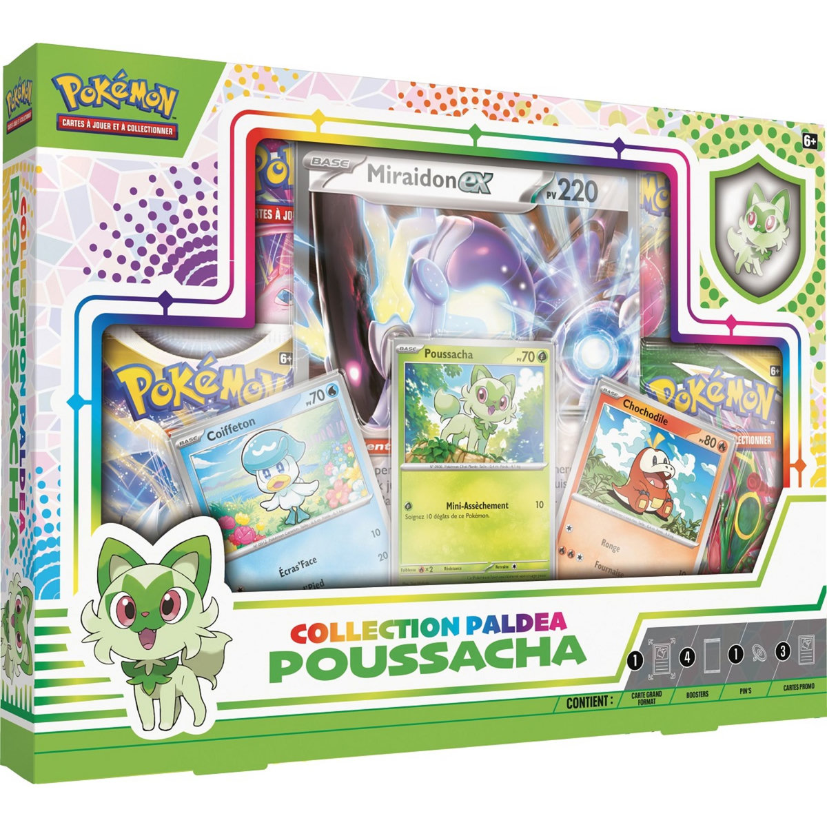 ASMODEE Coffret Cartes Pokémon V Collection Paldea