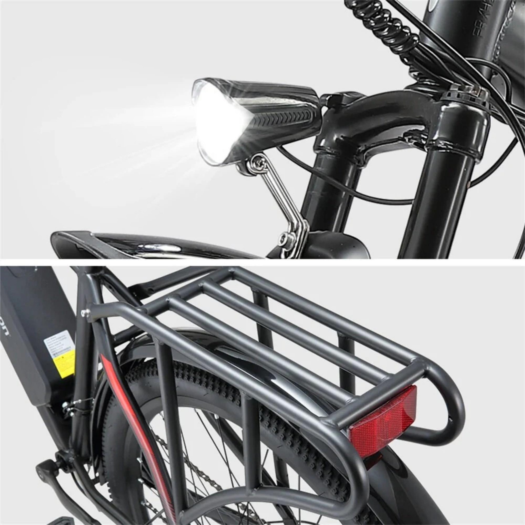Voir la diapositive 5 : SINOHON Vélo de trekking électrique sinohon em200