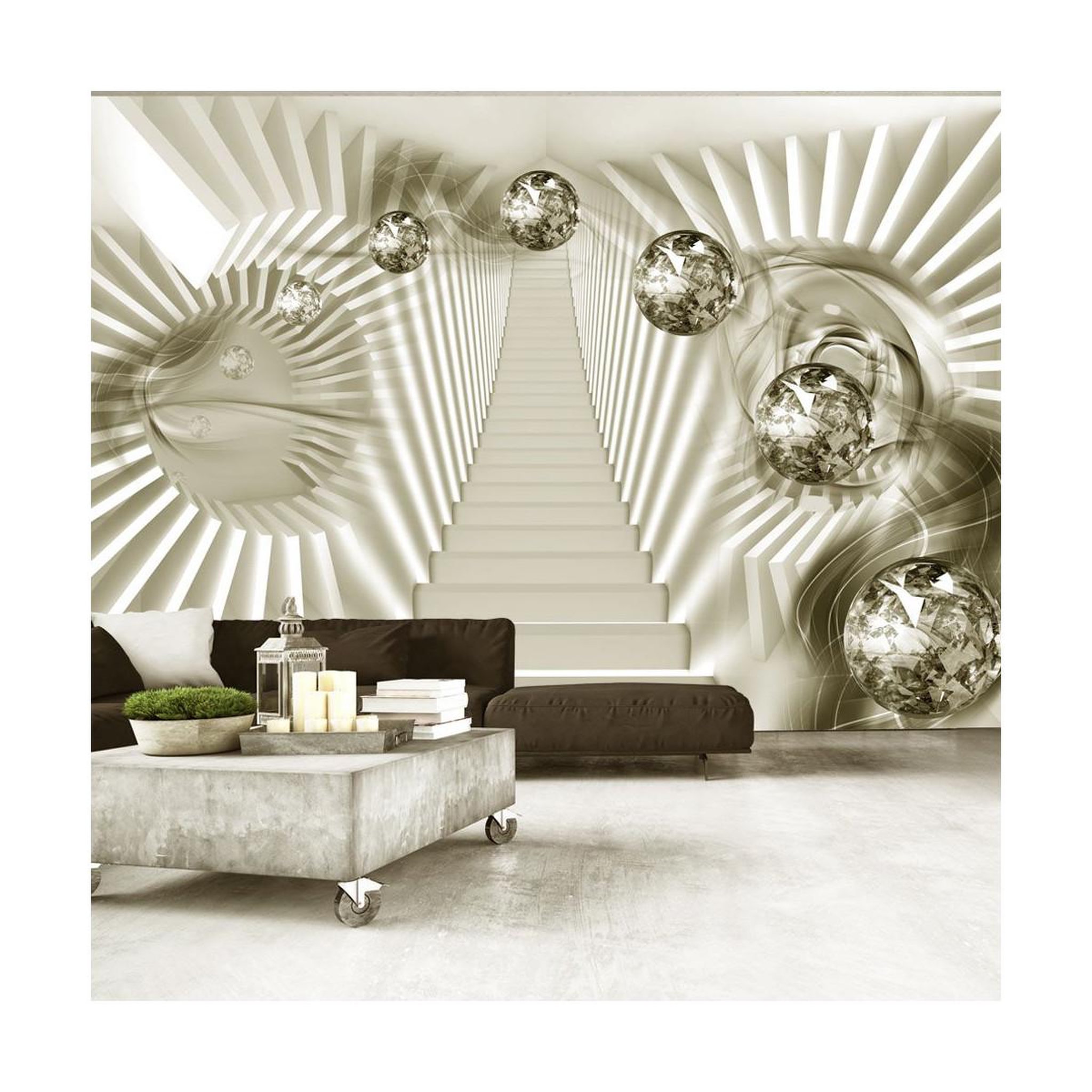 Voir la diapositive 1 : Paris Prix Papier Peint  Take the Stairs To Spacetime