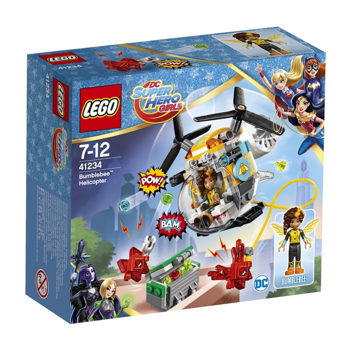 LEGO DC Super Hero Girls 41234 - L'hélicoptère de Bumblebee
