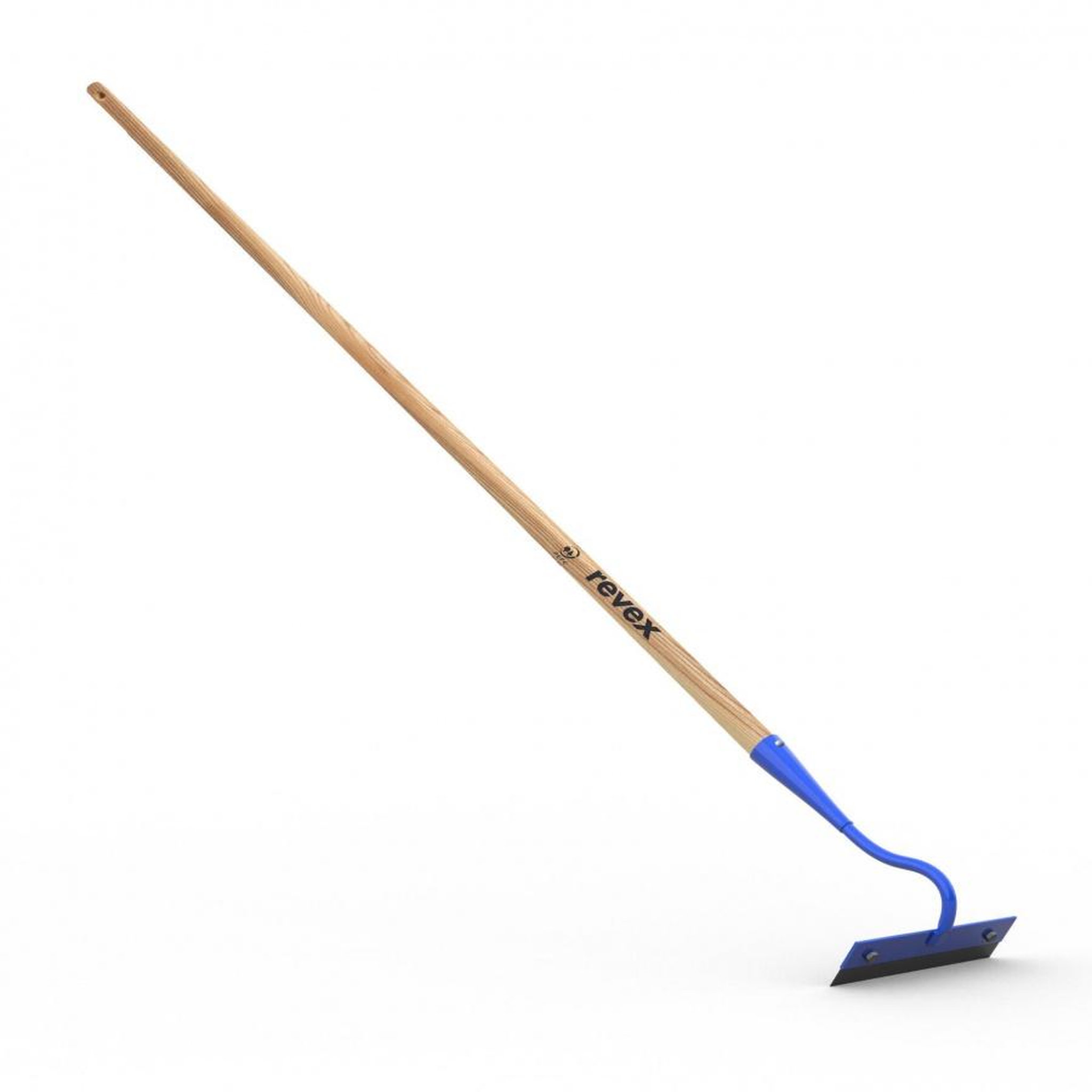 REVEX Rasette acier, REVEX, manche bois, L.150 cm