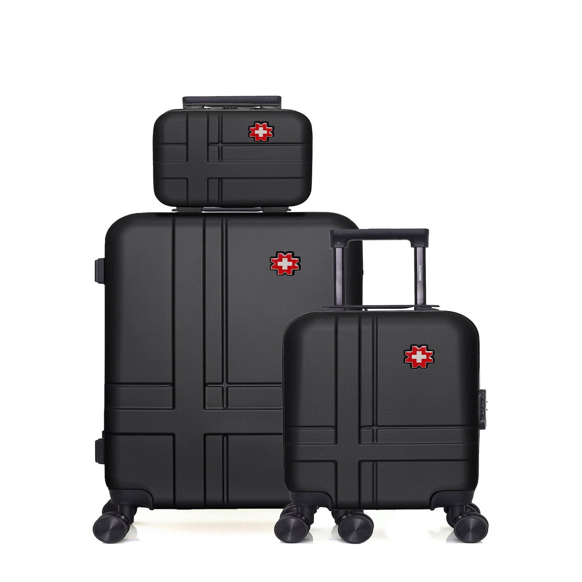 SWISS KOPPER SWISS KOPPER  -  Lot de 3  -  Valise weekend , valise cabine XXS et vanity USTER