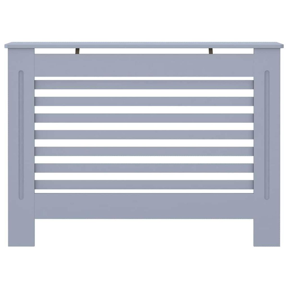 VIDAXL Cache-radiateur anthracite 112x19x81,5 cm MDF