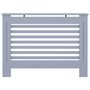 Voir la diapositive 3 : VIDAXL Cache-radiateur anthracite 112x19x81,5 cm MDF