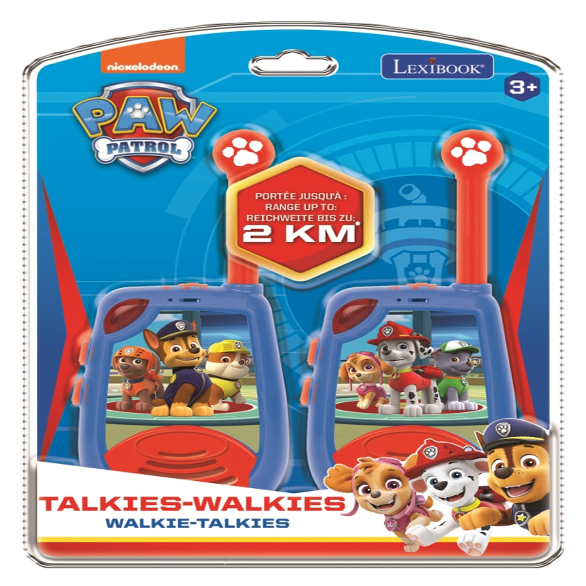 Voir la diapositive 5 : Lexibook Talkie-Walkies Pat Patrouille portée 2km fonction morse