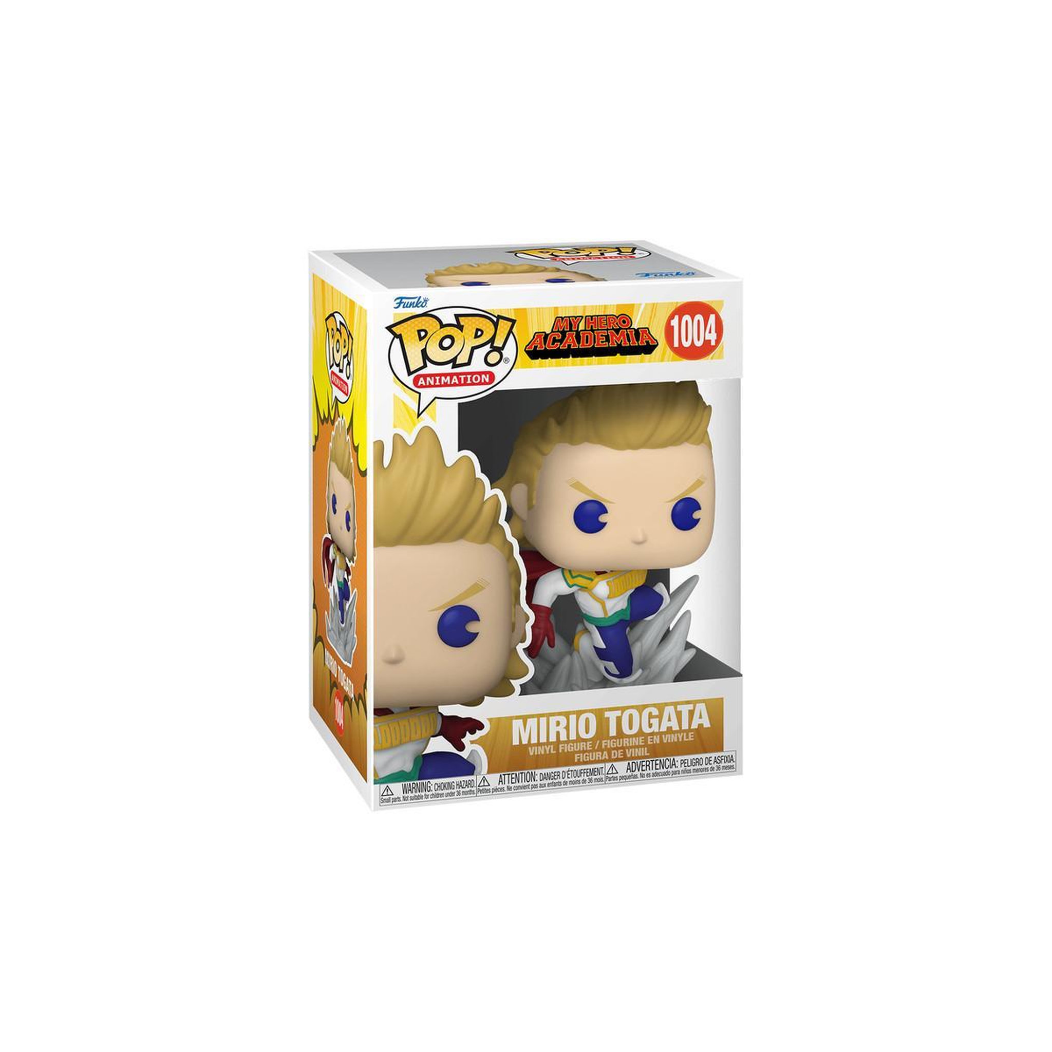 Voir la diapositive 3 : Funko Figurine Funko Pop Animation My Hero Academia Mirio in Hero Costume
