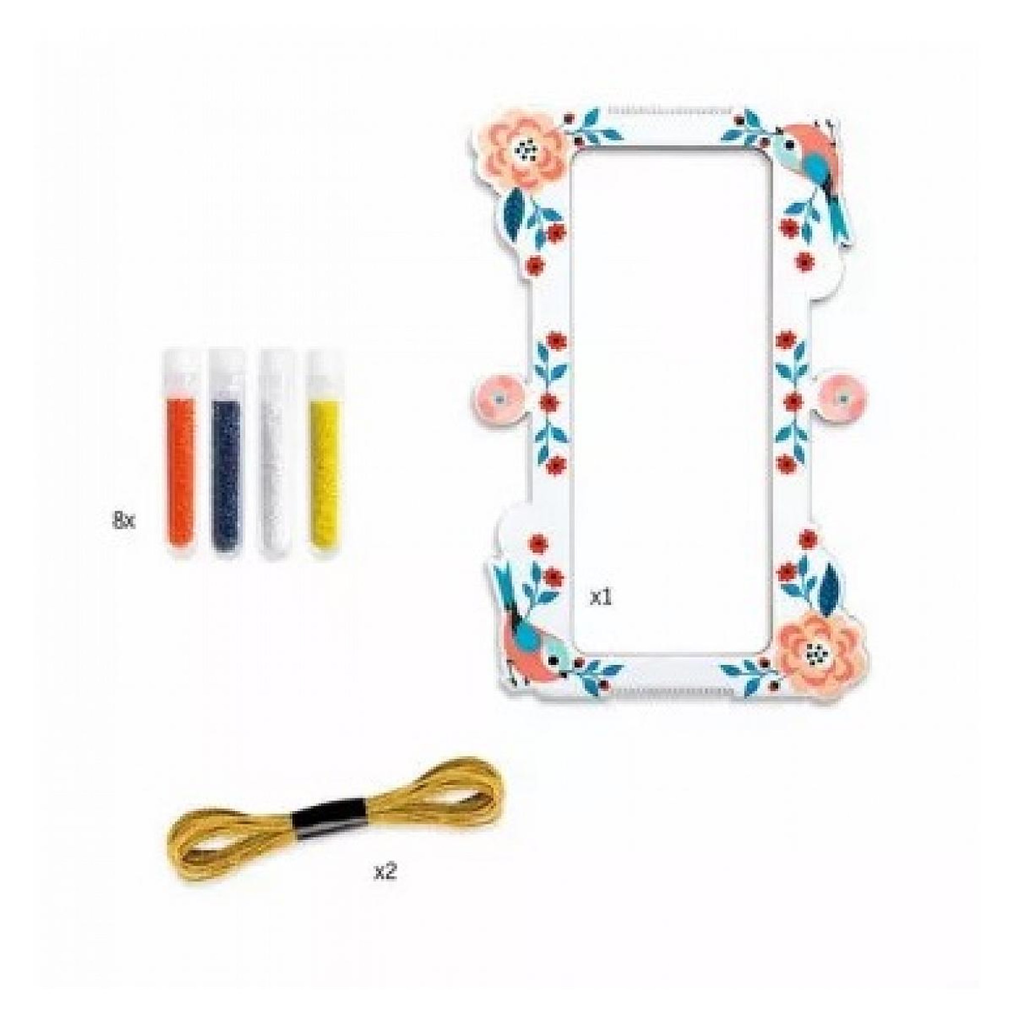 Voir la diapositive 2 : Djeco Kit de bracelet et metier a tisser minuscules
