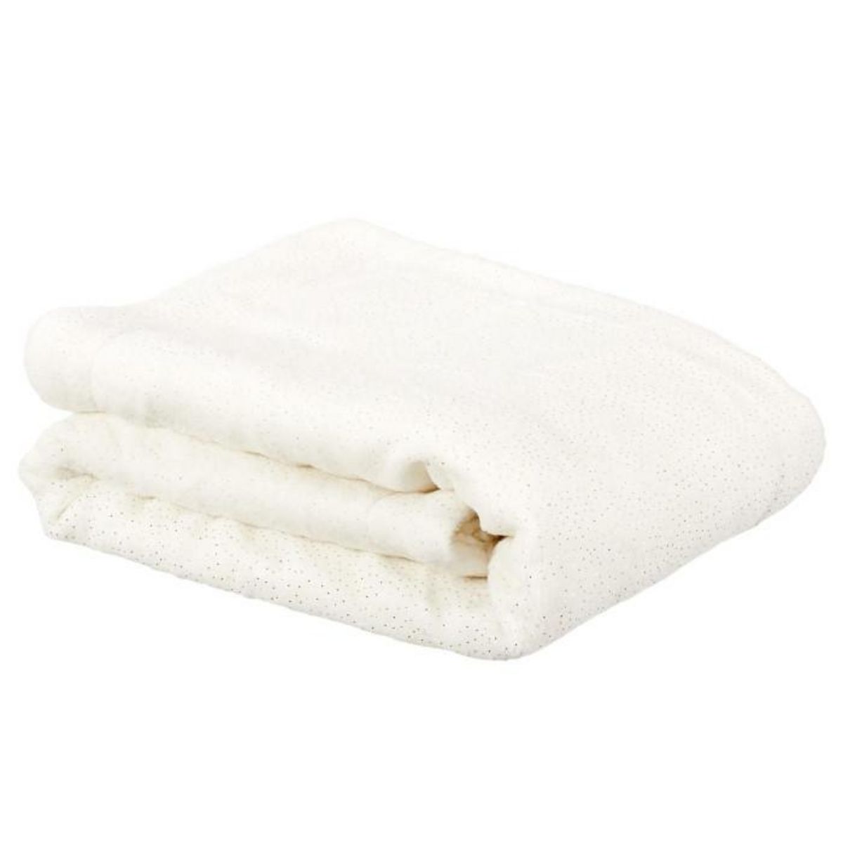 Paris Prix Peluche & Plaid Bébé  Licorne  75x100cm Blanc