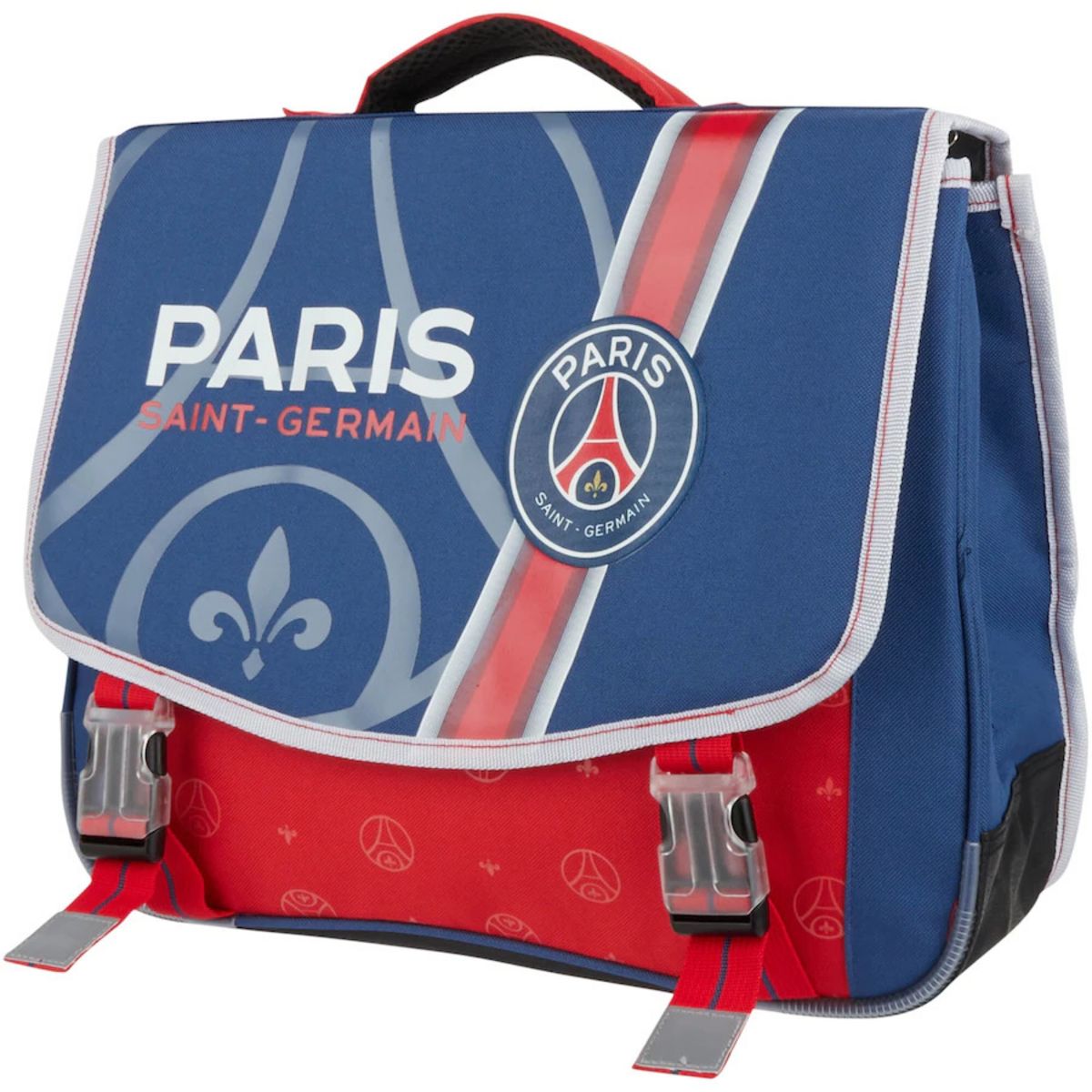 PSG Cartable 41 cm CM1/CM2 bleu Paris Saint Germain