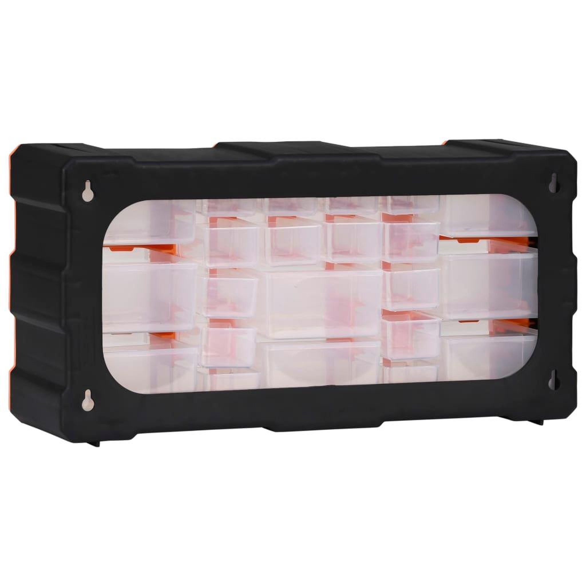 Voir la diapositive 4 : VIDAXL Organisateur multi-tiroirs avec 22 tiroirs 49x16x25,5 cm