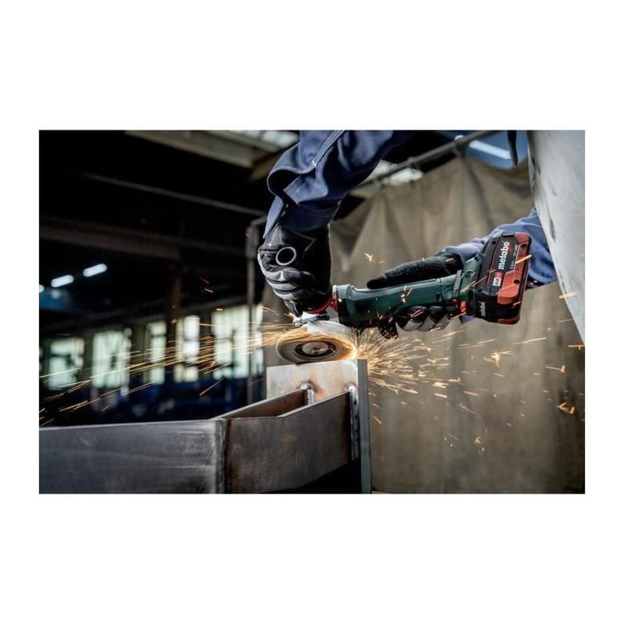 Voir la diapositive 4 : METABO Meuleuse d'angle sans fil - METABO - WPBA 18 LTX BL 15-125 Quick DS - 18 V - MetaBOX 165 L